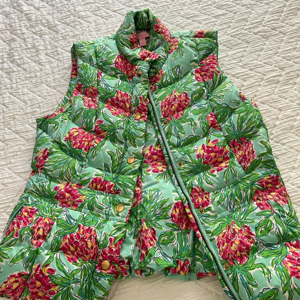 Lilly Pulitzer floral vest